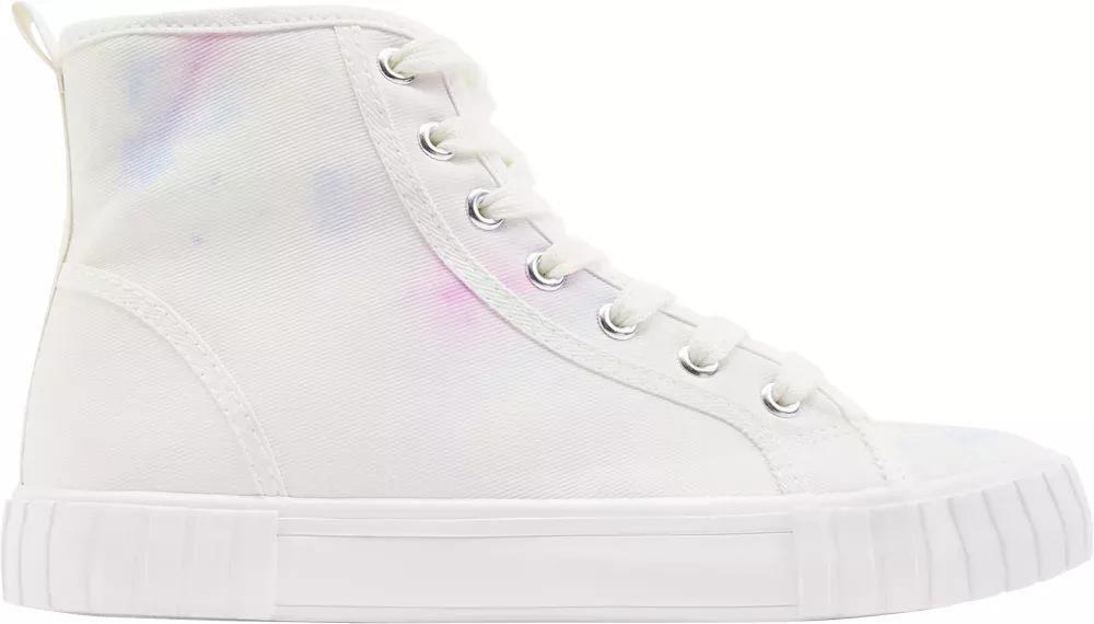 White Casual Lace Up Sneaker, , large image number 2