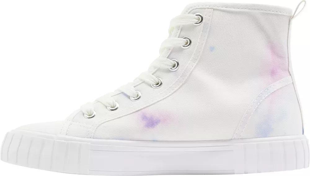 White Casual Lace Up Sneaker, , large image number 3