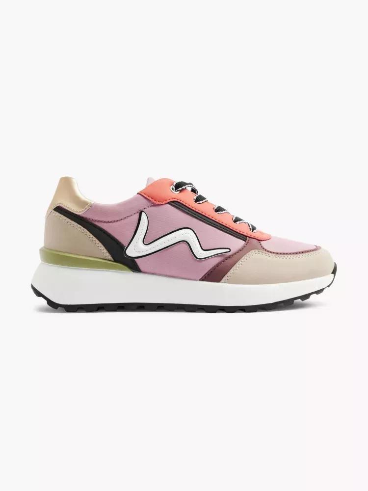 Multicolour Casual Lace Up Sneakers, , large image number 0