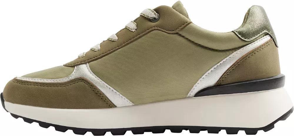 Khaki Casual Lace Up Sneakers, , large image number 3