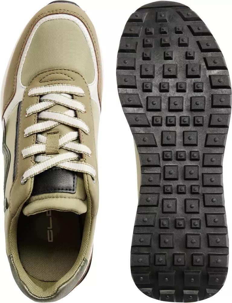 Khaki Casual Lace Up Sneakers, , large image number 4