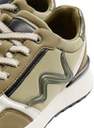 Graceland - Khaki Casual Lace Up Sneakers
