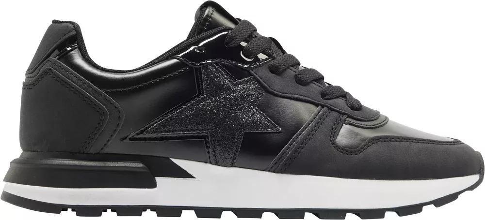 Black Lace Up Sneakers, , large image number 2