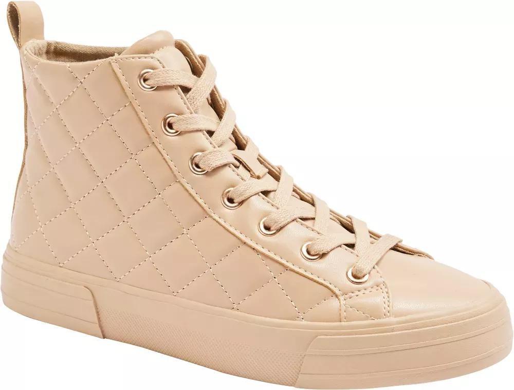 Beige Casual Lace Up Sneakers, , large image number 1