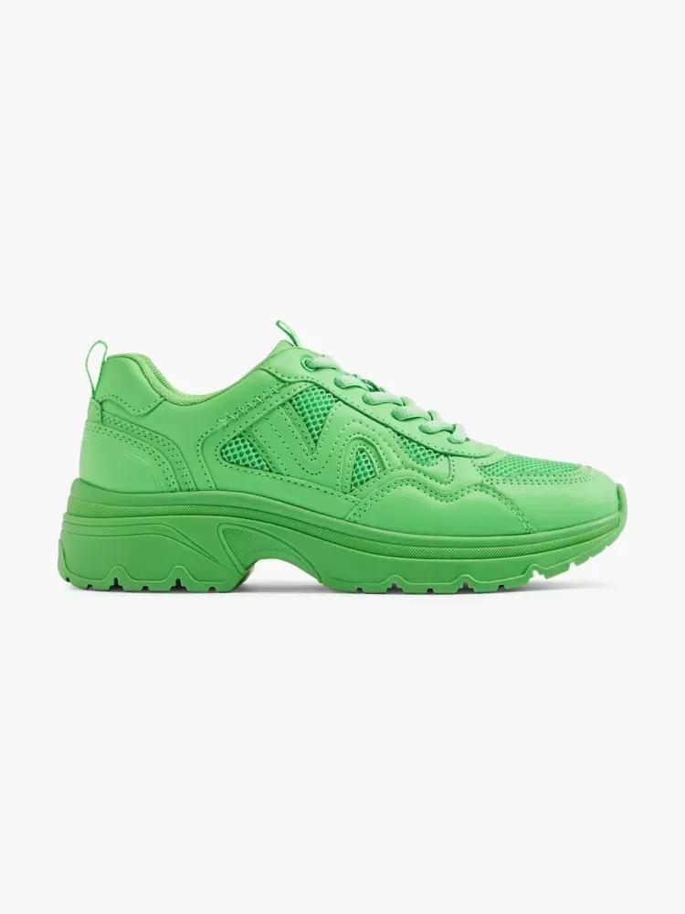Green Chunky Sneaker, , large image number 0