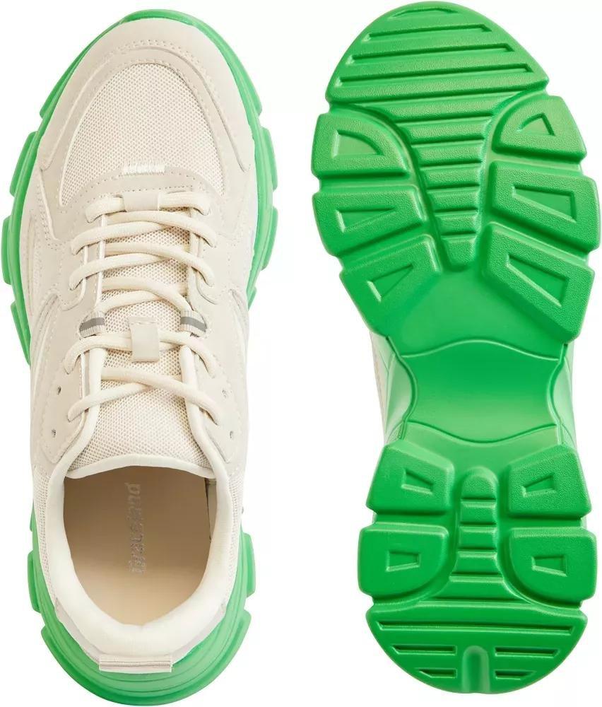 Green Colourblock Chunky Trainers, , large image number 4