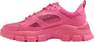 Graceland - Pink Chunky Lace-Up Sneakers