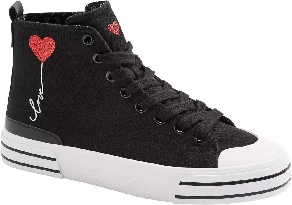 Black Casual Lace Up Sneakers, , large image number 1