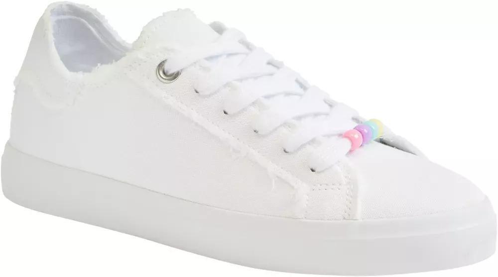 White Beaded Sneakers, , large image number 1