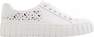 Graceland - White Rhinestone Detail Sneaker