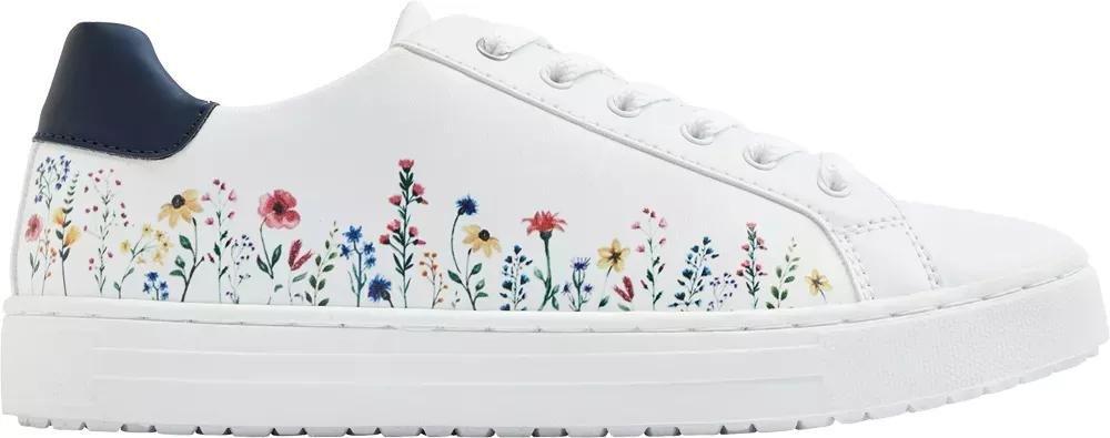 White Floral Sneakers, , large image number 2