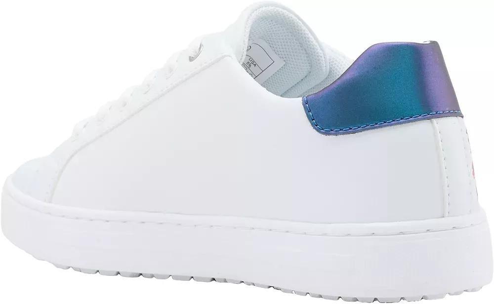 White Floral Sneakers, , large image number 4