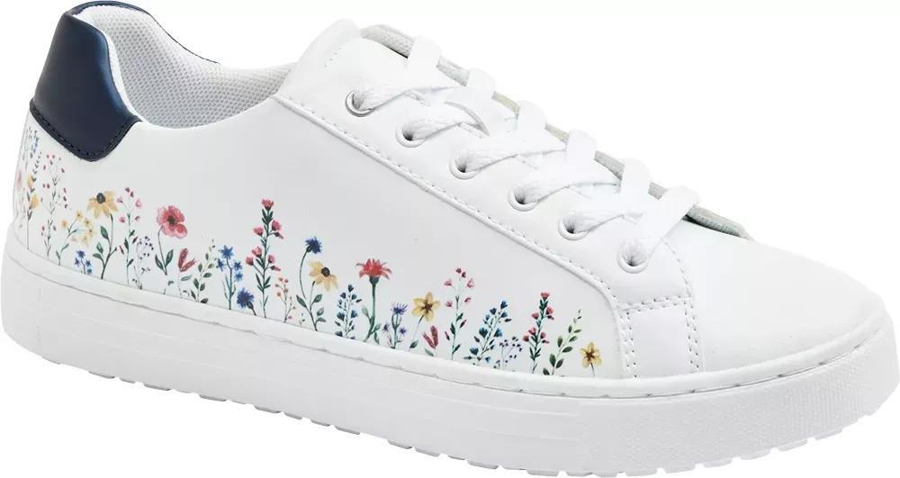 White Floral Sneakers, , large image number 7