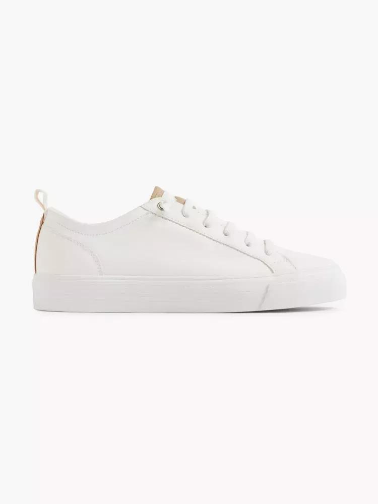 White Laced Sneakers, , large image number 0