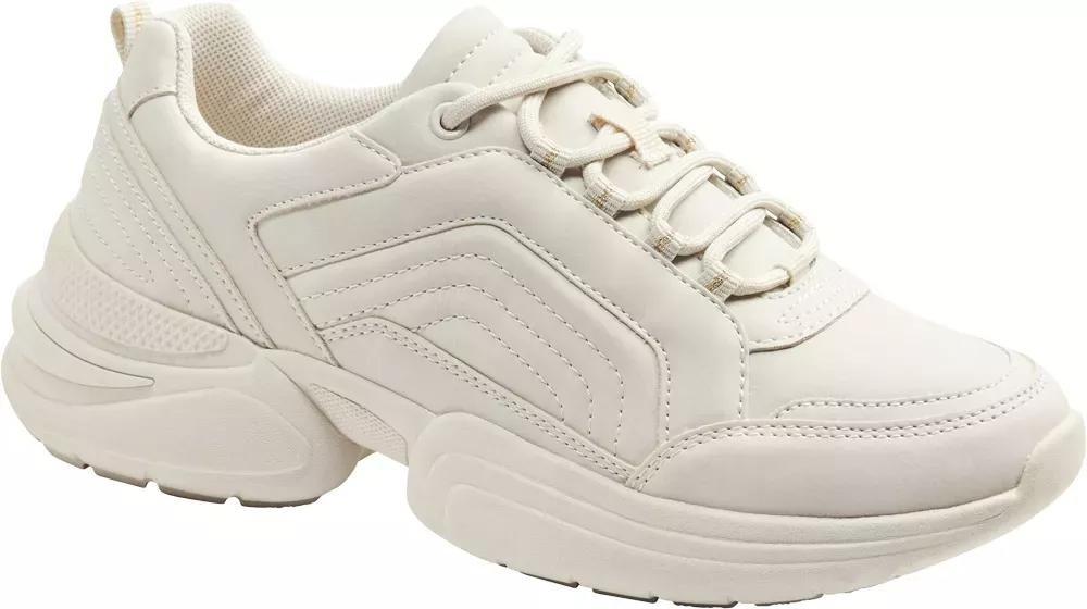 Beige Lace Up Sneaker, , large image number 1