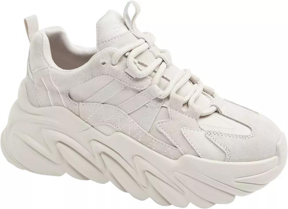 Beige Lace Up Sneaker, , large image number 1