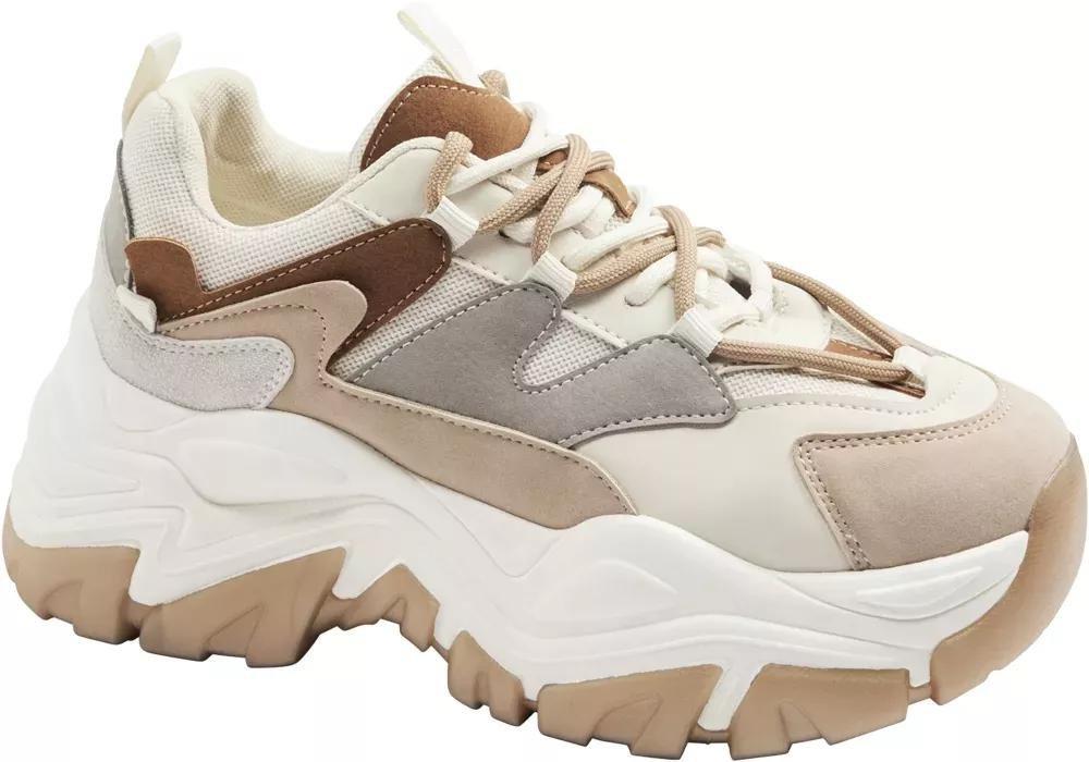 Brown Lace Ups Sneakers, , large image number 1