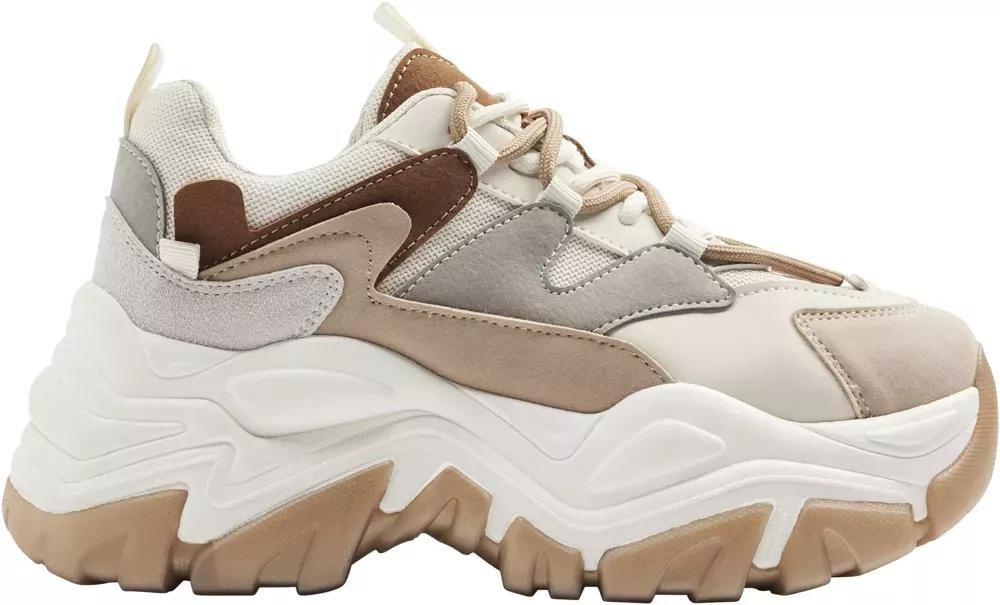 Brown Lace Ups Sneakers, , large image number 2