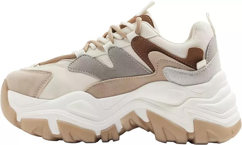 Brown Lace Ups Sneakers, , large image number 3