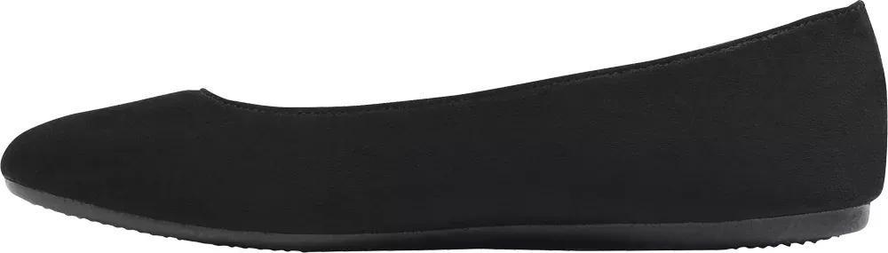 Black Round Toe Ballerinas, , large image number 3