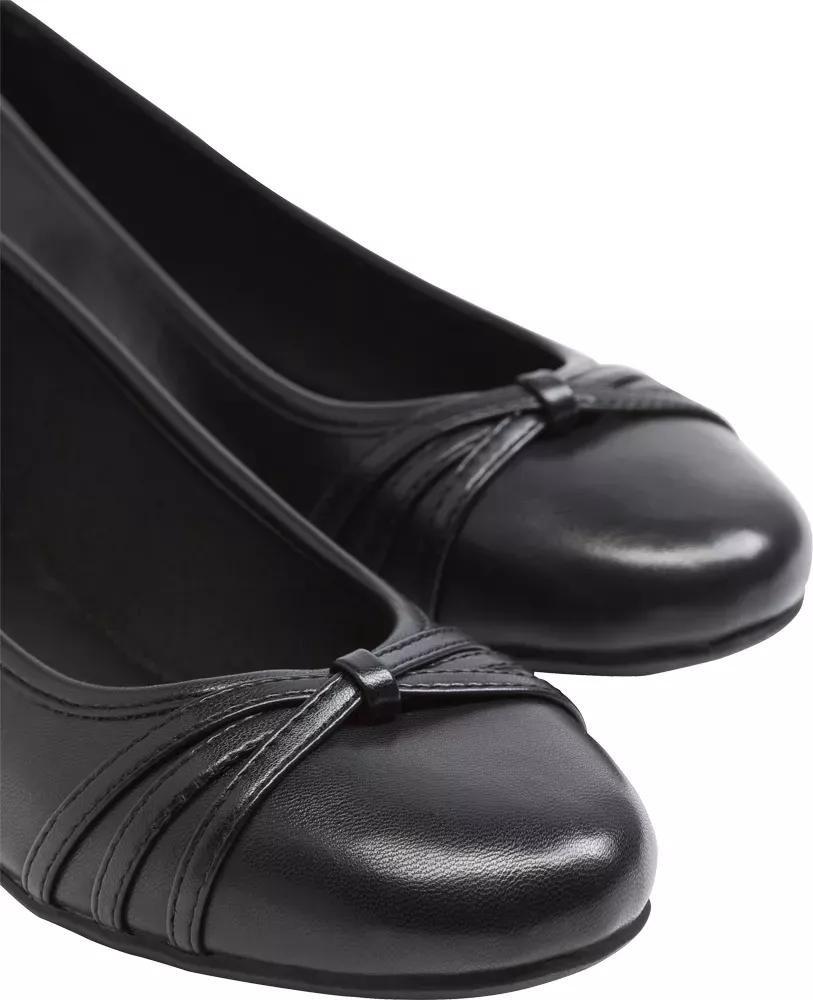 Black Strap Detailed Ballerinas, , large image number 6