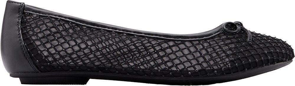 Black Slip-On Ballerinas, , large image number 1