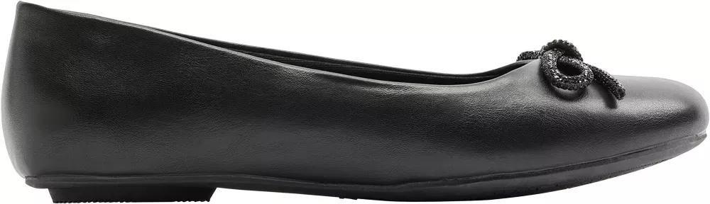 Black Slip On Ballerinas, , large image number 2