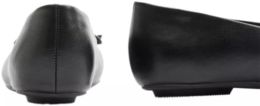 Black Slip On Ballerinas, , large image number 5