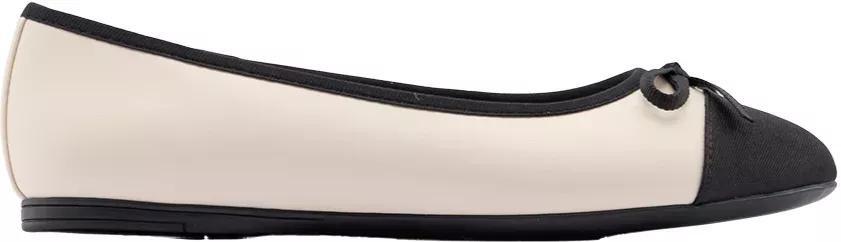 Beige Bow Detail Ballerinas, , large image number 1