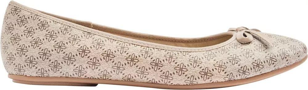 Beige Slip On Ballerinas, , large image number 2