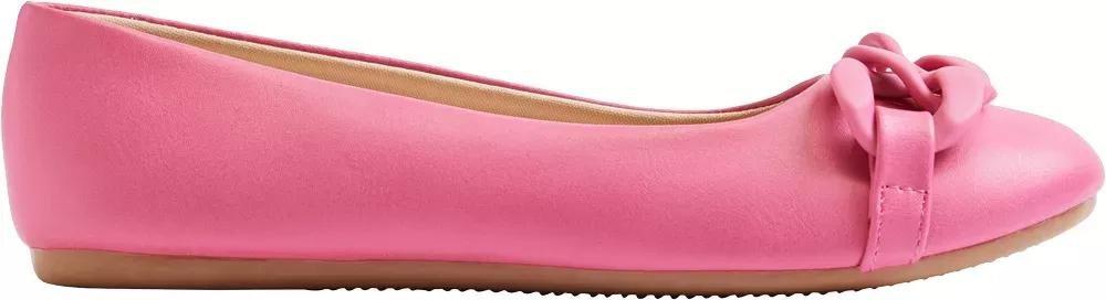 Graceland - Pink Ballerinas With Chain Detail