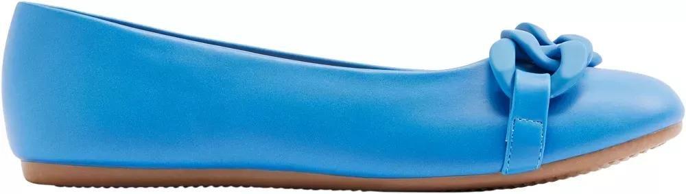 Blue Chain Detailed Ballerinas, , large image number 2