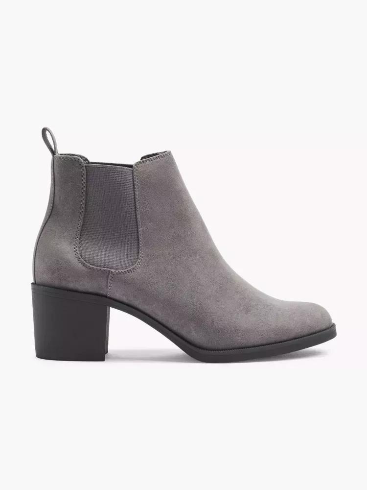 Grey Formal Ankle Boot, , large image number 0