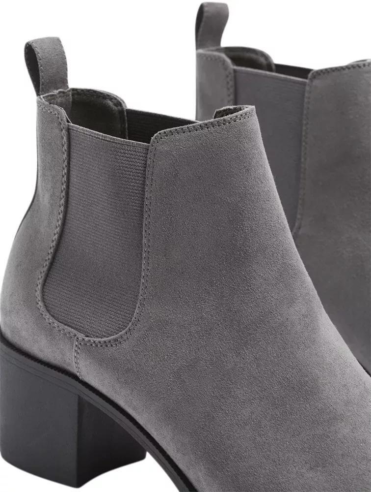 Grey Formal Ankle Boot, , large image number 6