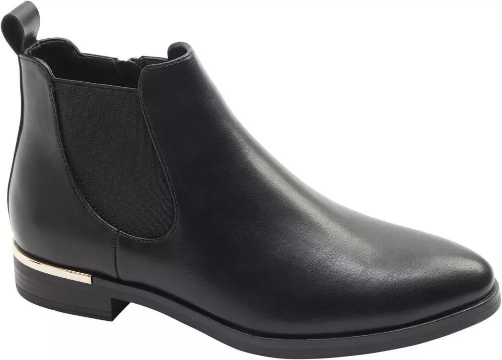 Black Formal Ankle Boot, , large image number 1