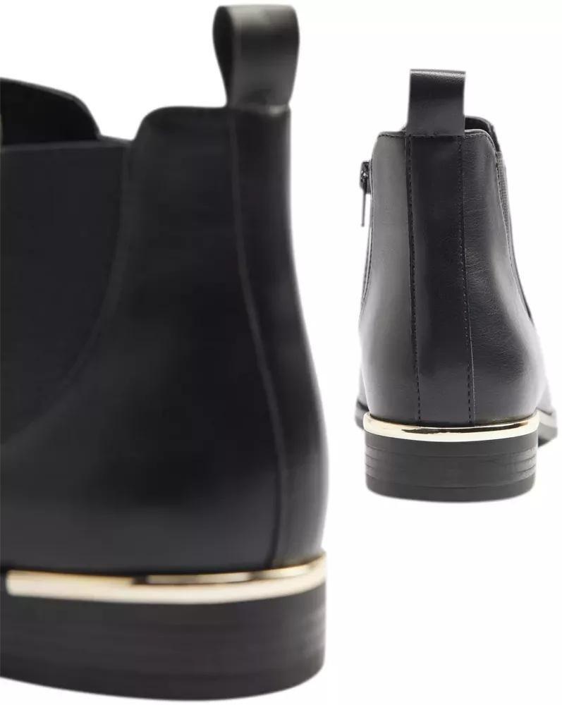 Black Formal Ankle Boot, , large image number 5