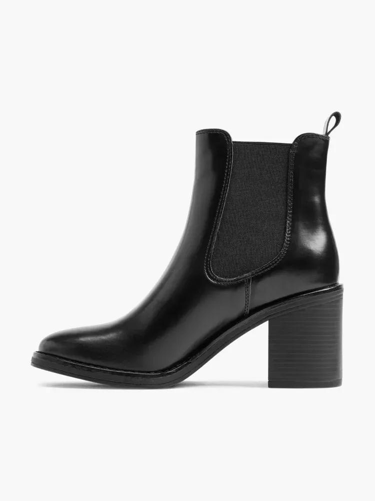 Black Ankle Boots, , large image number 1