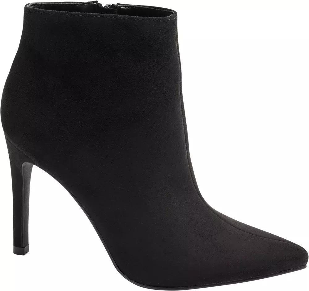 Black High Heeled Ankle Boots, , large image number 1