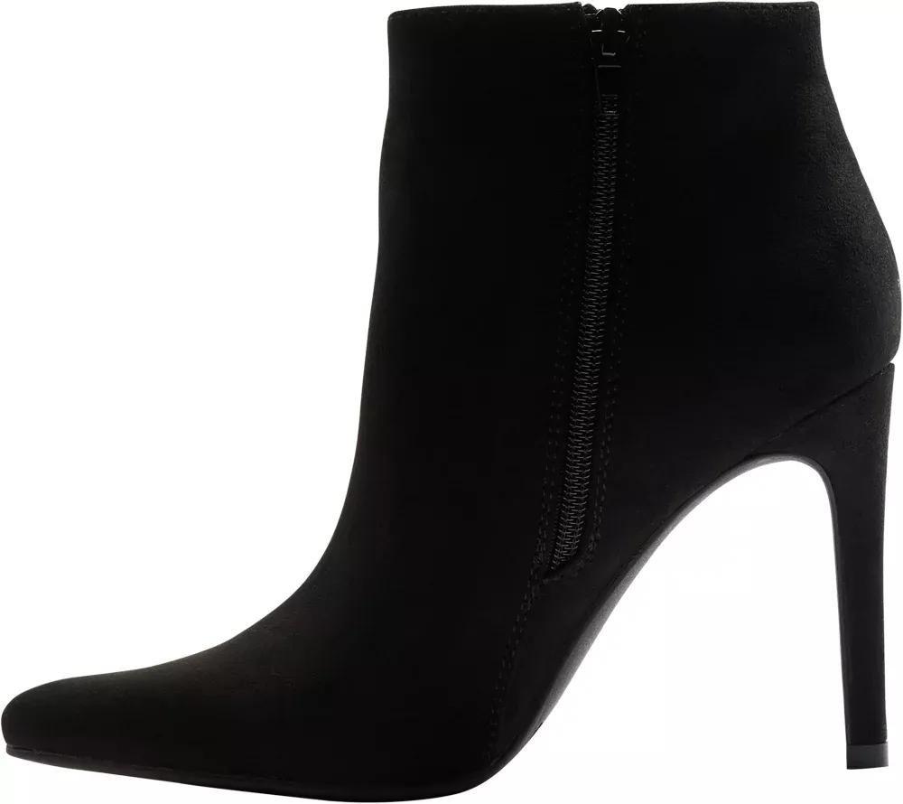 Black High Heeled Ankle Boots, , large image number 3