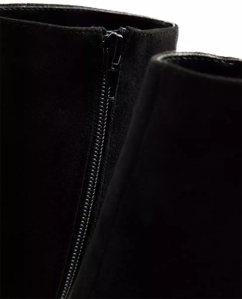 Black High Heeled Ankle Boots, , large image number 6