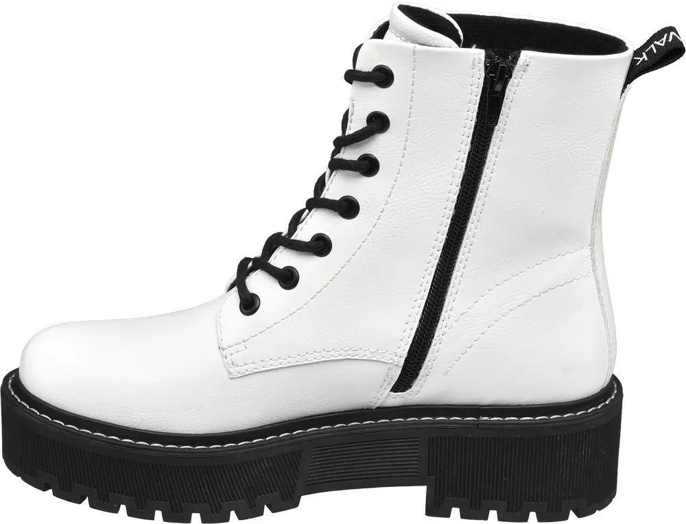 White Ankle Boots, , large image number 1
