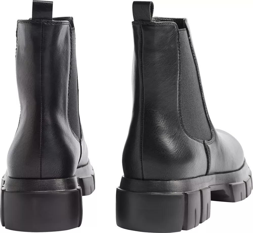 Black Chunky Chelsea Boots, , large image number 5