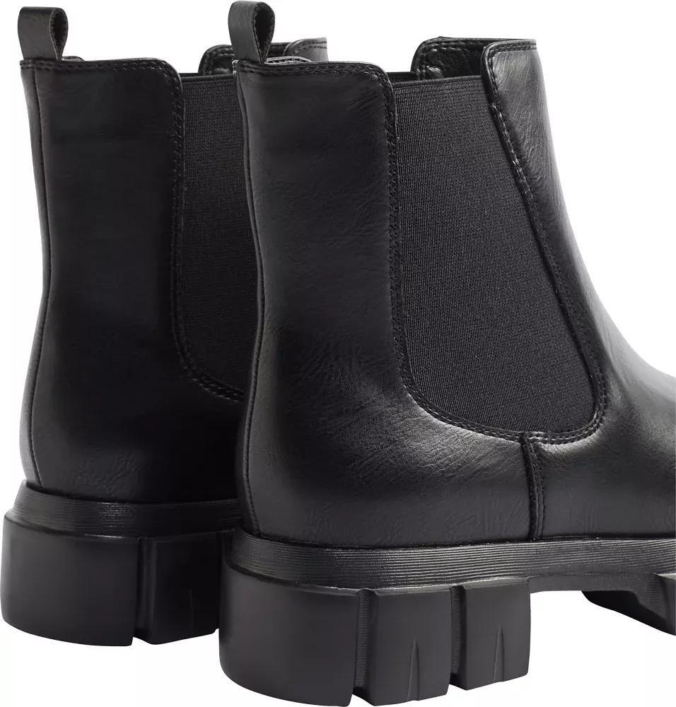 Black Chunky Chelsea Boots, , large image number 7