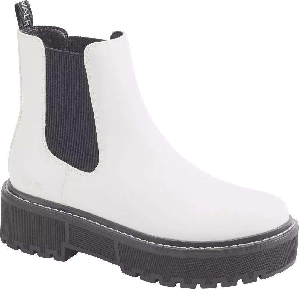 White Chelsea Boots, , large image number 1