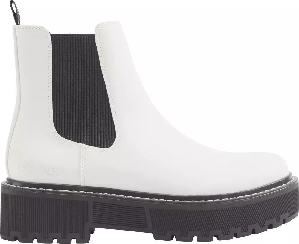 White Chelsea Boots, , large image number 2