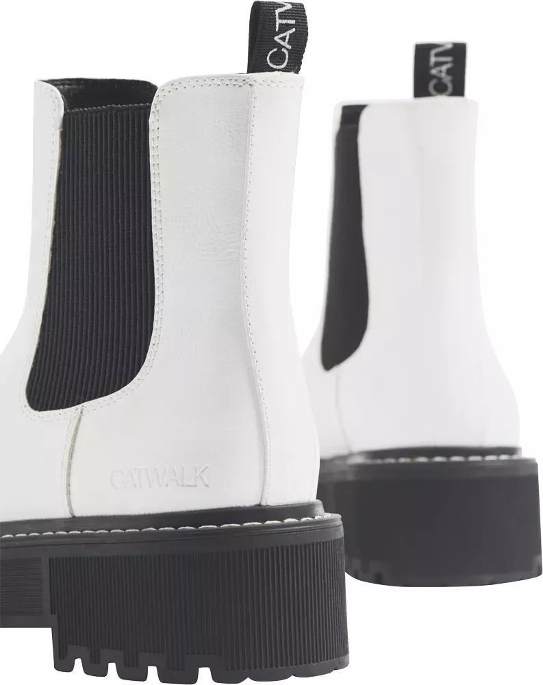 White Chelsea Boots, , large image number 5