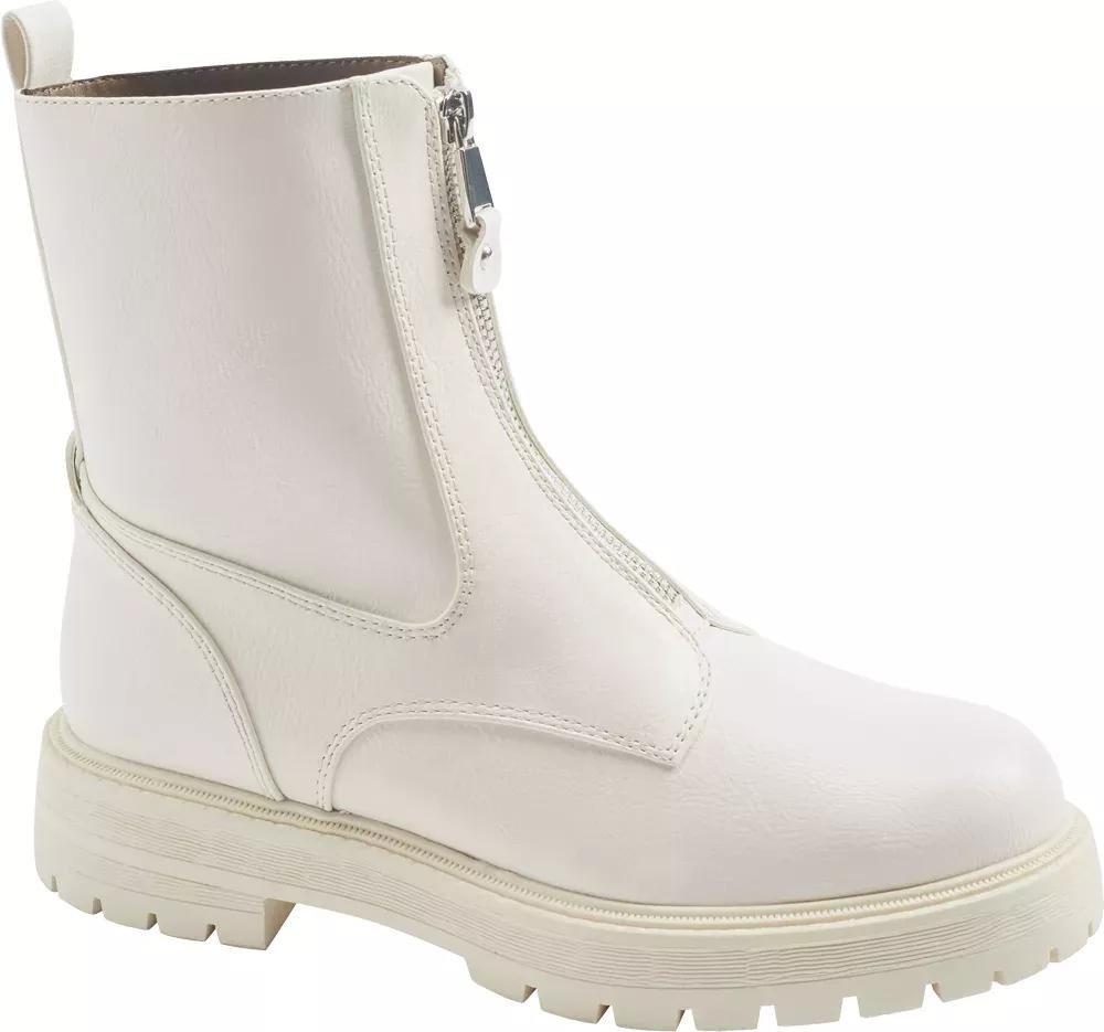 White Ankle Boots, , large image number 1