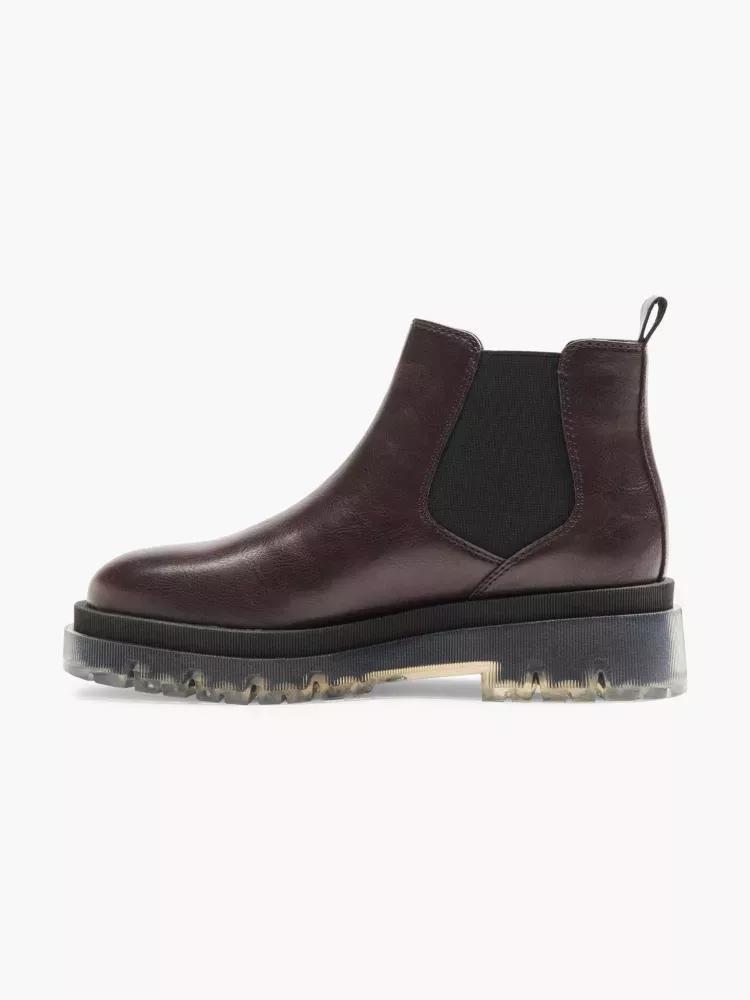 Black Slip-On Boots, , large image number 1