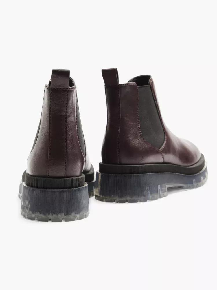 Black Slip-On Boots, , large image number 3