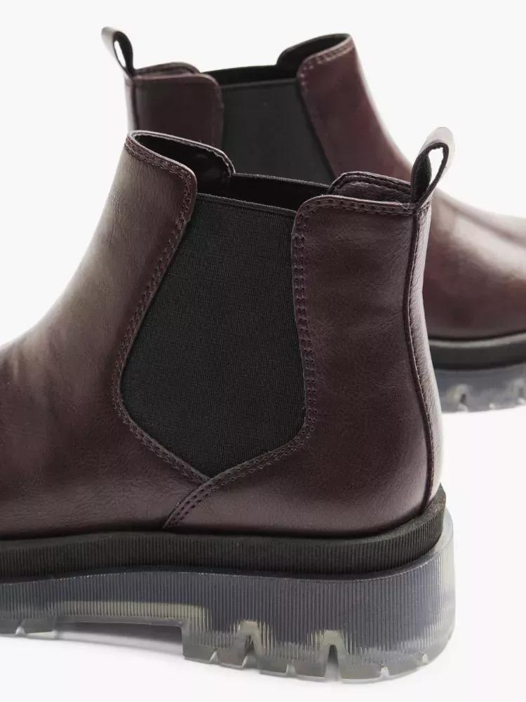 Black Slip-On Boots, , large image number 4
